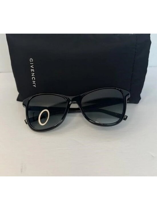 New Authentic GIVENCHY Black /Grey /Gold Acetate Frame Sunglasses -GV7198S main image 5